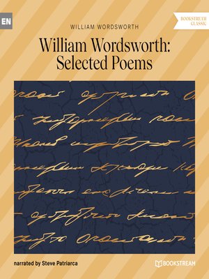 cover image of William Wordsworth Selected Poems